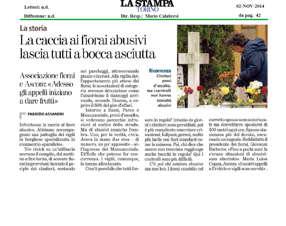LA STAMPA-FIORAI